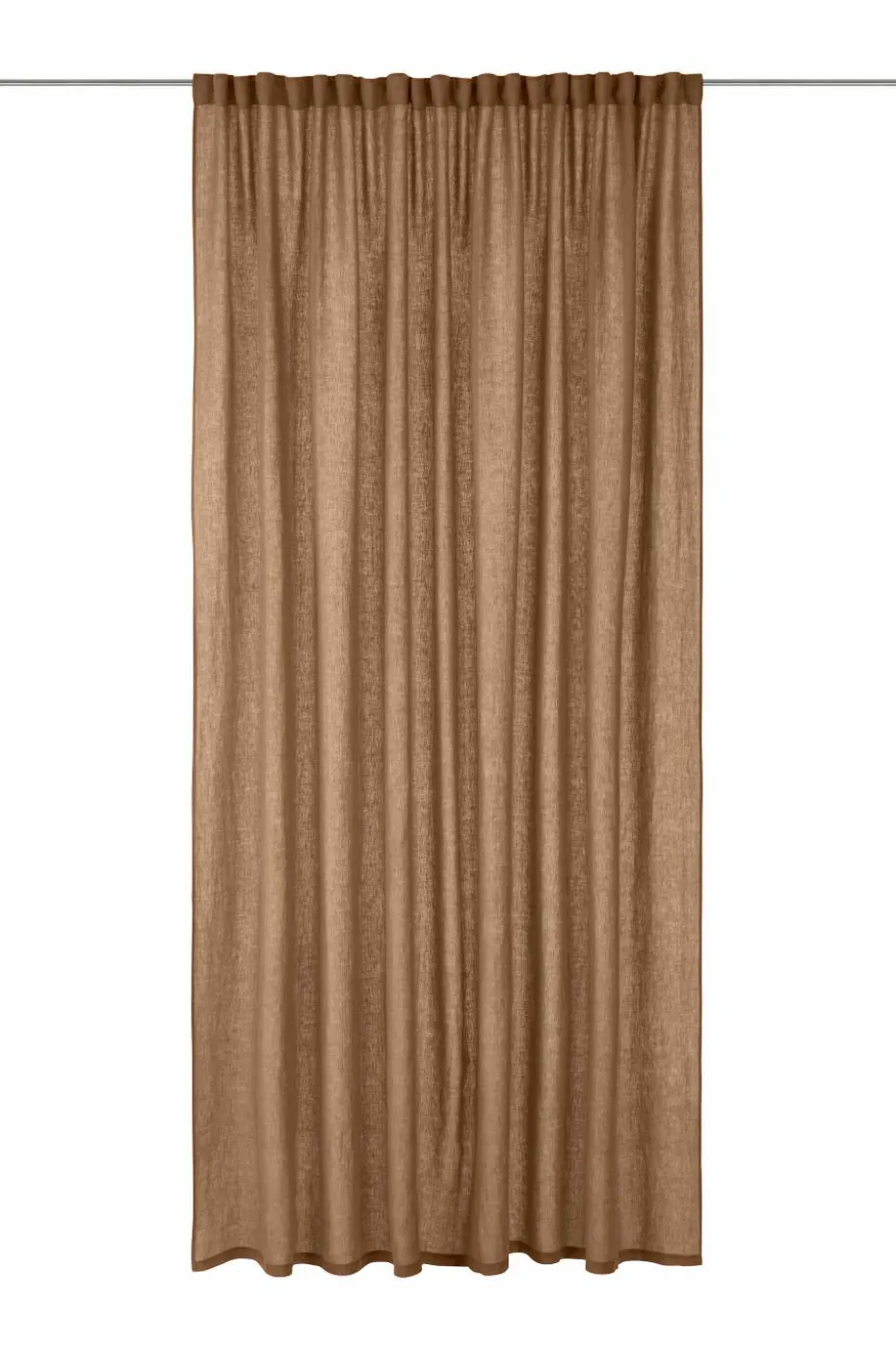 Ellos Home Gardin med multibånd Malva Wide ekstra bred, 1 stk i 100% lin