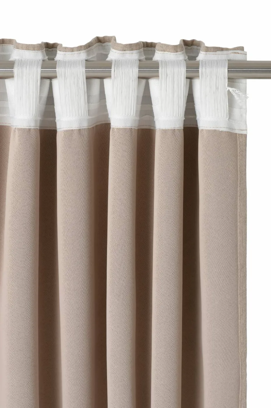 Ellos Home Gardin med rynkebånd Alexandra 1-pk