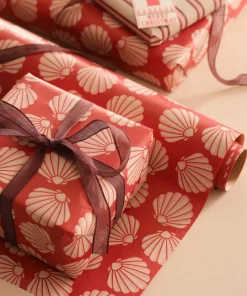 Ellos Home Gavepapir Polka Shell 7 meter