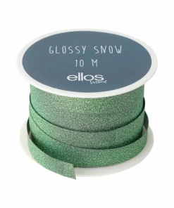 Ellos Home Glitterstreng Snow 10 meter