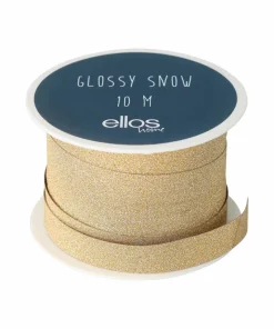 Ellos Home Glitterstreng Snow 10 meter
