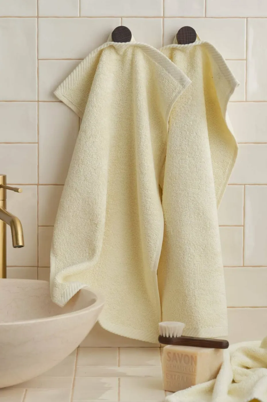 Ellos Home Håndkle Elise 2-pk 30x50
