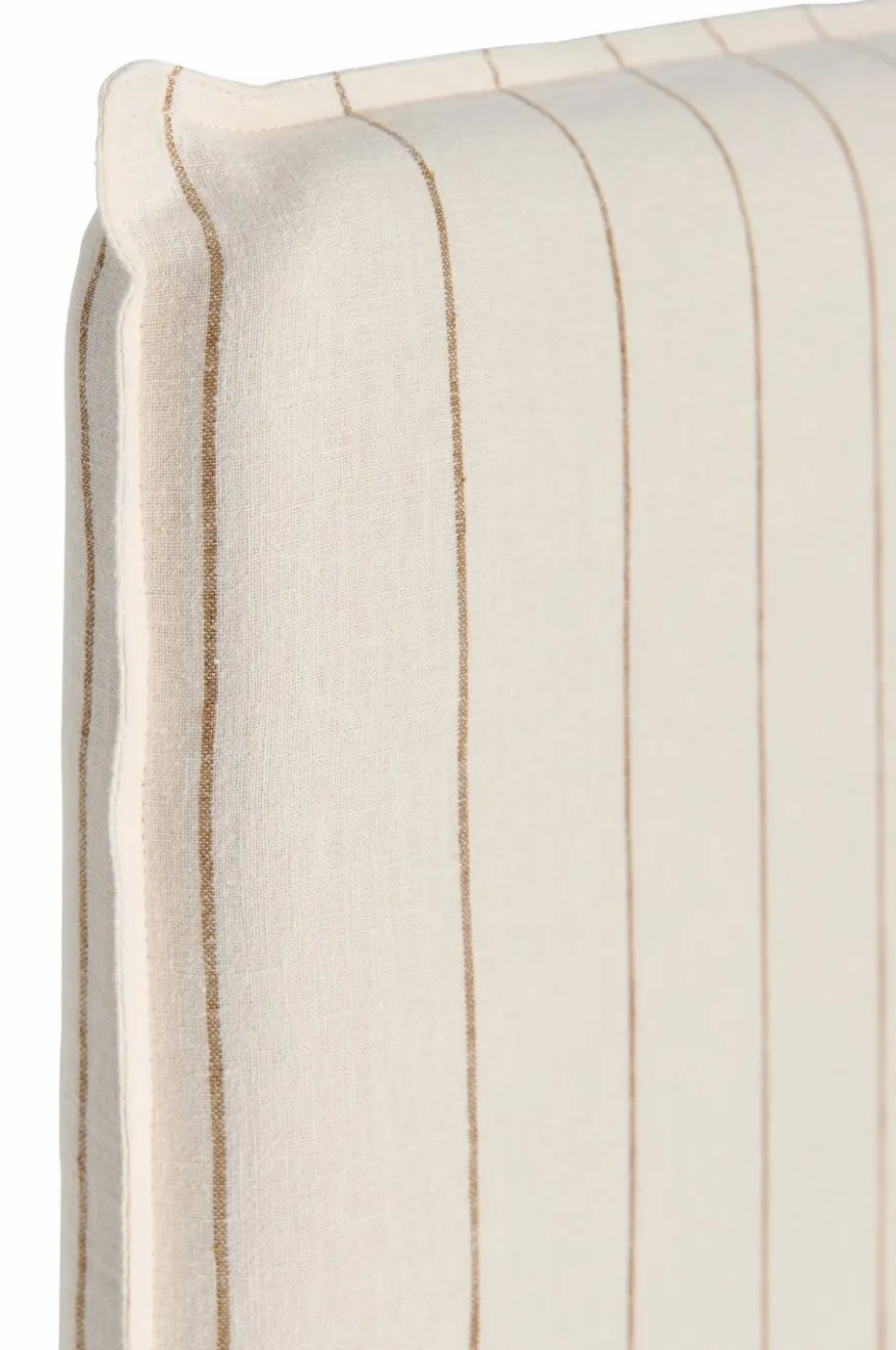 Ellos Home Hodegjerdetrekk Elly Thin Stripe i resirkulert halvlinne