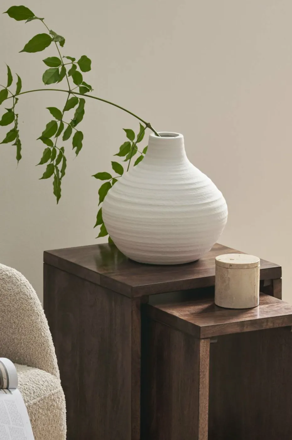 Ellos Home Krakk / bord Helle, sett i 2 deler