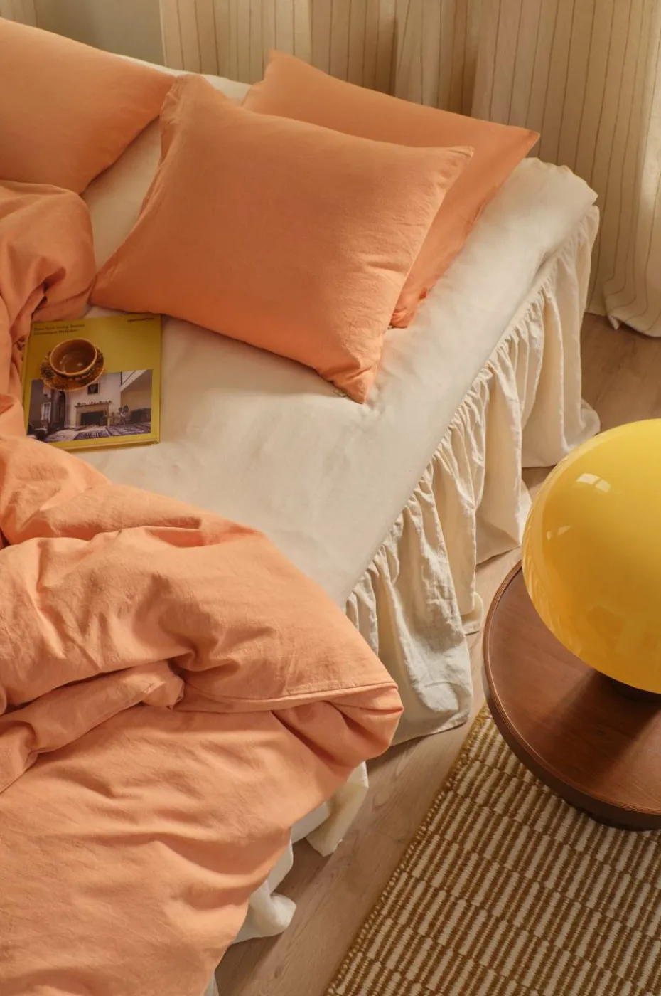 Ellos Home Laken Elly i resirkulert halvlinne
