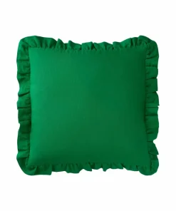 Ellos Home Putetrekk Candice Frill i vasket lin