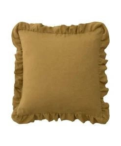 Ellos Home Putetrekk Candice Frill i vasket lin