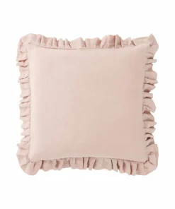 Ellos Home Putetrekk Candice Frill i vasket lin