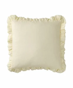 Ellos Home Putetrekk Candice Frill i vasket lin