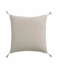 Ellos Home Putetrekk Candice Tassel i vasket lin 50x50 cm