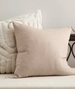 Ellos Home Putetrekk Candice Tassel i vasket lin 50x50 cm