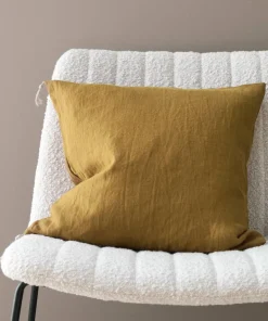 Ellos Home Putetrekk Candice Tassel i vasket lin 50x50 cm