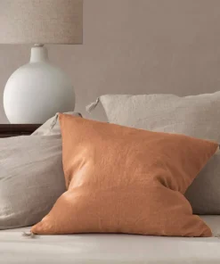 Ellos Home Putetrekk Candice Tassel i vasket lin 50x50 cm