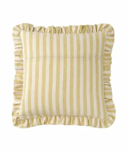 Ellos Home Putetrekk Elly Classic Stripe i resirkulert halvlinne