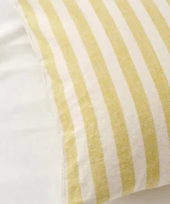 Ellos Home Putetrekk Elly Classic Stripe i resirkulert halvlinne