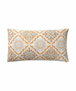 Ellos Home Putetrekk Elly Tile i resirkulert halvlinne
