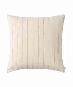 Ellos Home Putetrekk Elly Thin Stripe i resirkulert halvlinne