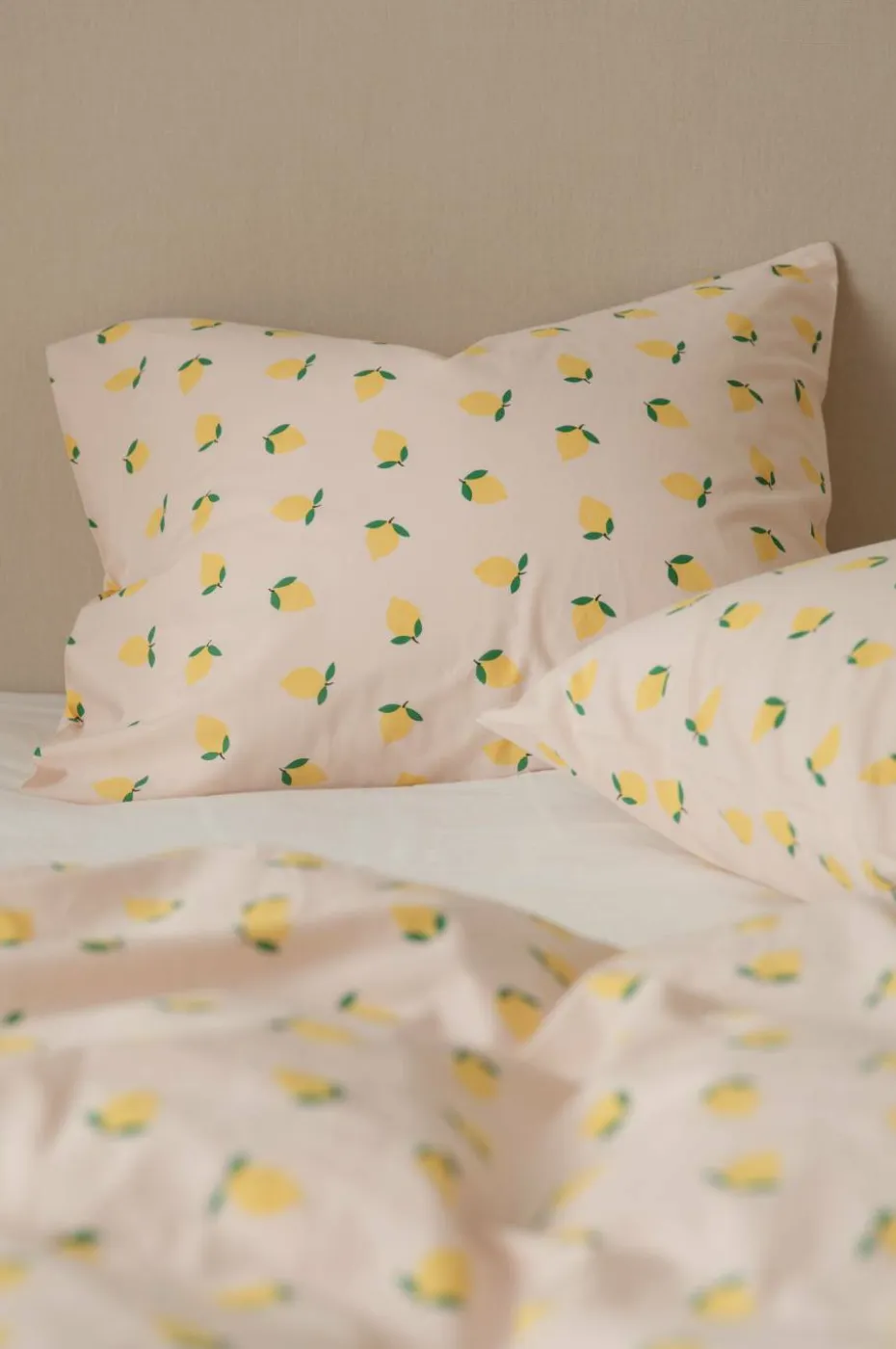 Ellos Home Putetrekk Milly Fruit i vasket bomull