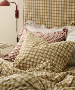 Ellos Home Putetrekk Sonneli Check i bomull