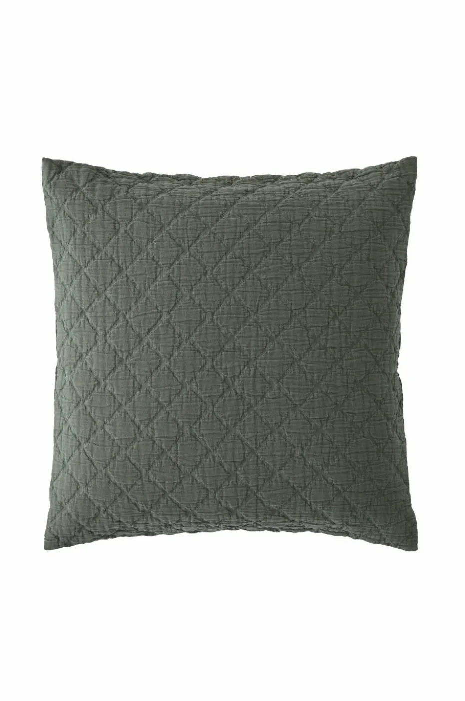 Ellos Home Putetrekk Thelma Check i bomull, 50x50 cm