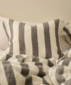 Ellos Home Putevar Candice Block Stripe i vasket lin