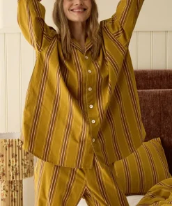 Ellos Home Pysjamasskjorte Avery Stripe