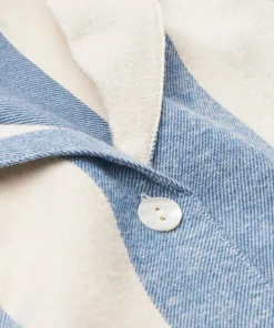 Ellos Home Pysjamasskjorte Valerie Block Stripe Long Sleeve