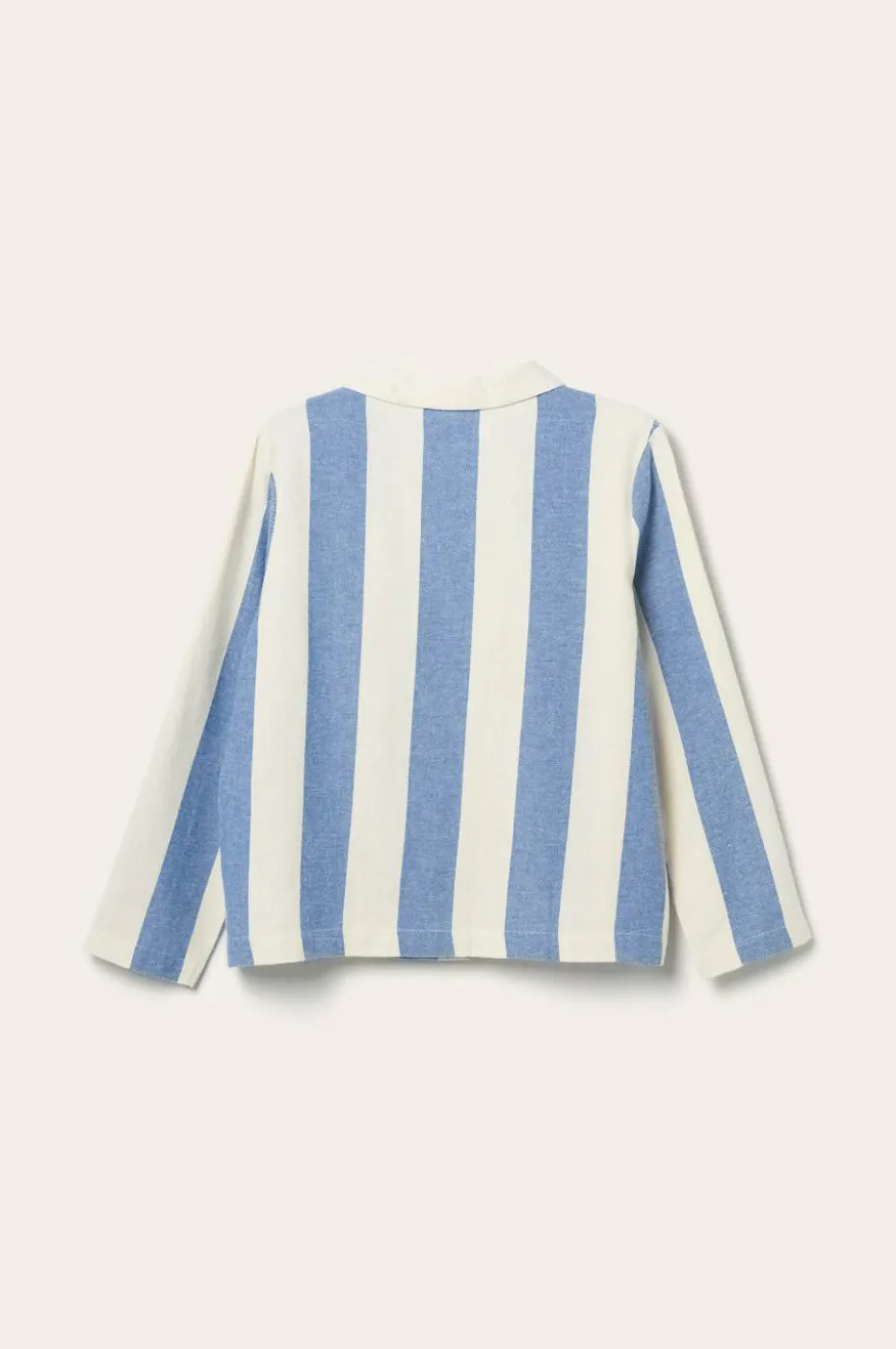 Ellos Home Pysjamasskjorte Valerie Block Stripe Long Sleeve