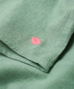 Ellos Home Pysjamasskjorte Long Sleeve Shirt Elly i resirkulert halvlinne