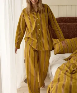 Ellos Home Pysjbukser Avery Stripe i bomullspercale