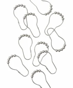 Ellos Home Ringer til dusjstang 10-pk