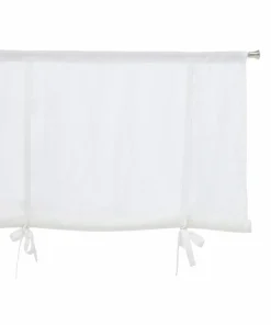 Ellos Home Roll up-gardin i vasket lin Candice