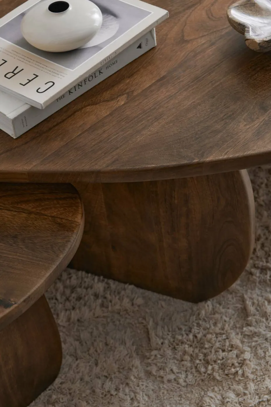 Ellos Home Salongbord Mushroom sett med 2 stk