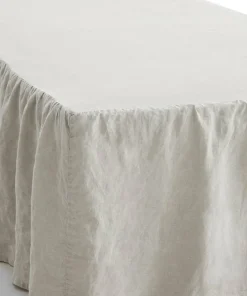 Ellos Home Sengekappe Candice i vasket lin 45 cm