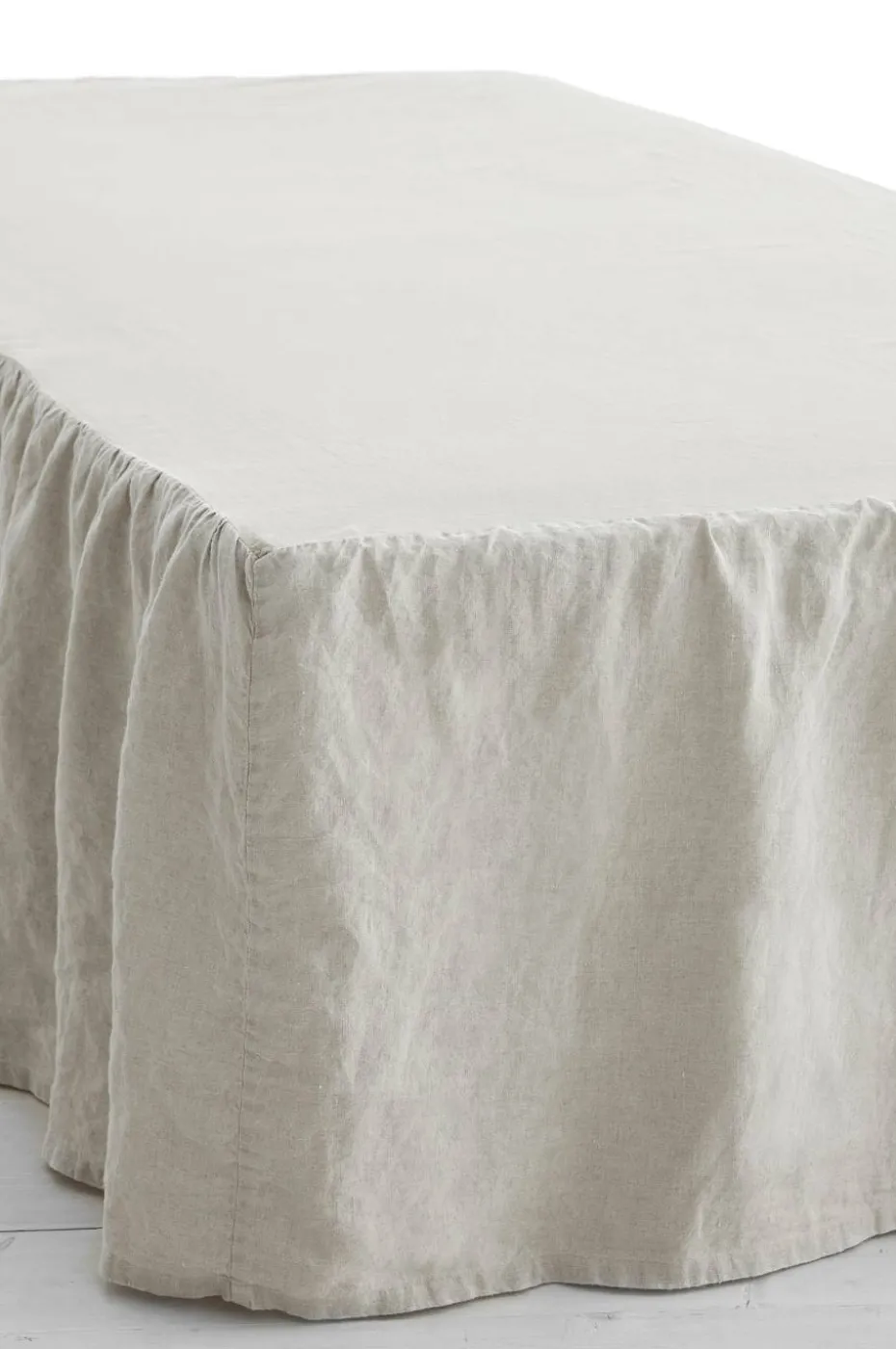 Ellos Home Sengekappe Candice i vasket lin 45 cm