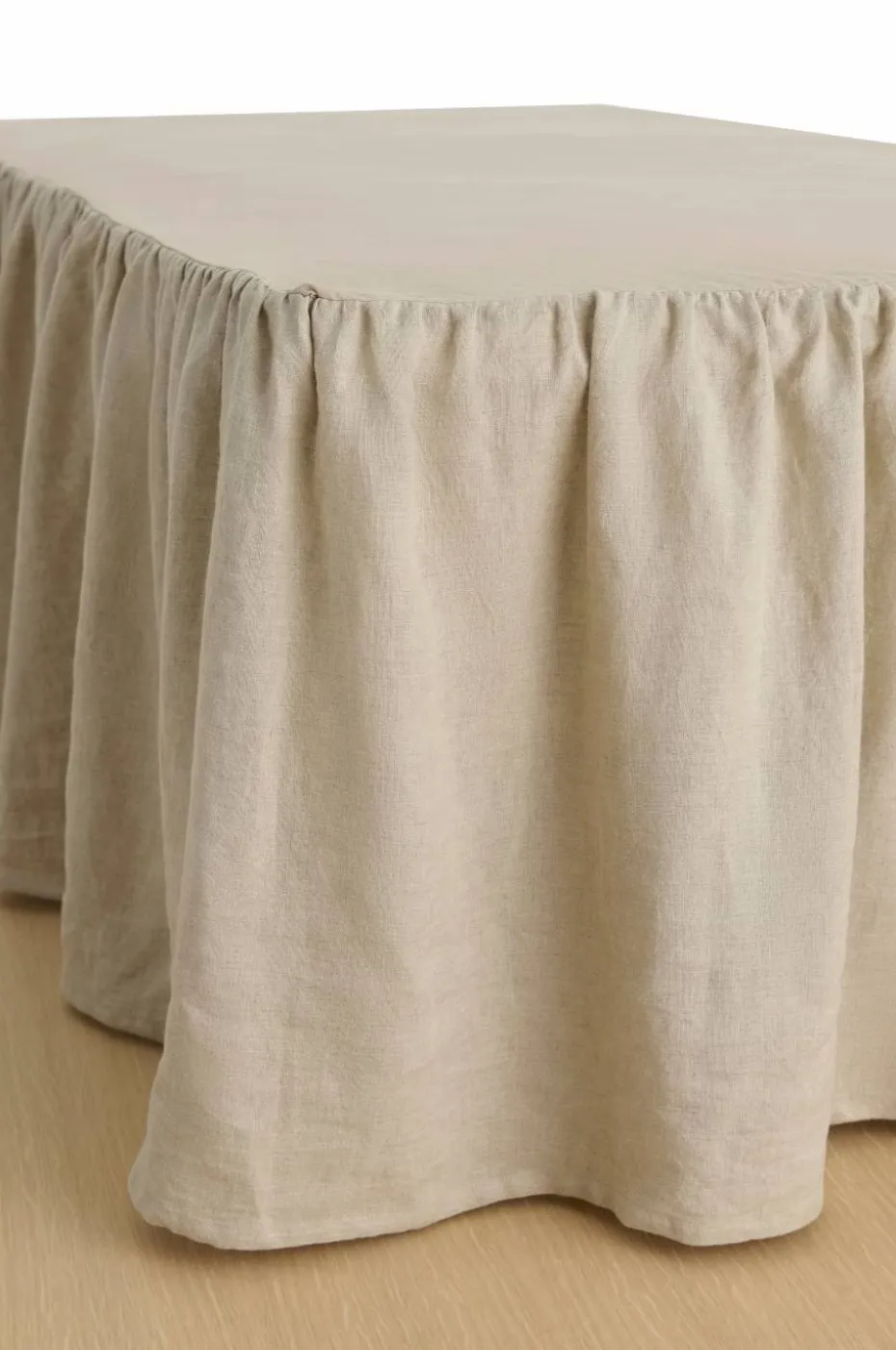Ellos Home Sengekappe Candice i vasket lin 52 cm
