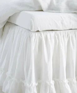 Ellos Home Sengekappe Juliette Frill, høyde 45 cm