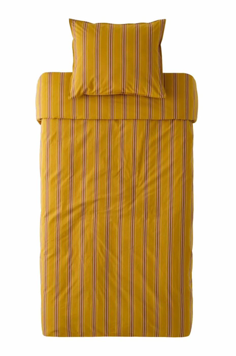 Ellos Home Sengesett Avery Stripe i bomullspercale 2 eller 3 stykker