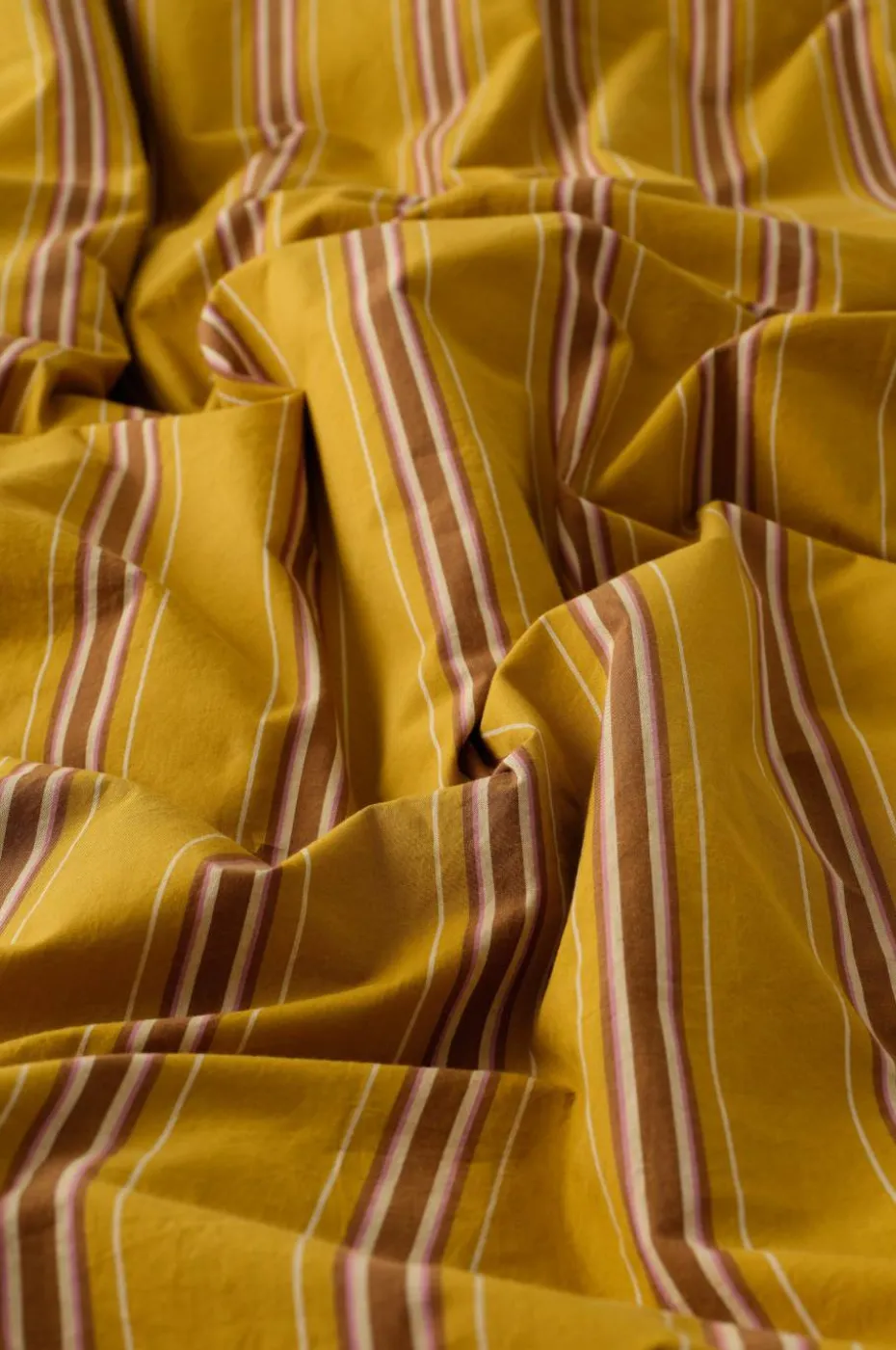 Ellos Home Sengesett Avery Stripe i bomullspercale 2 eller 3 stykker