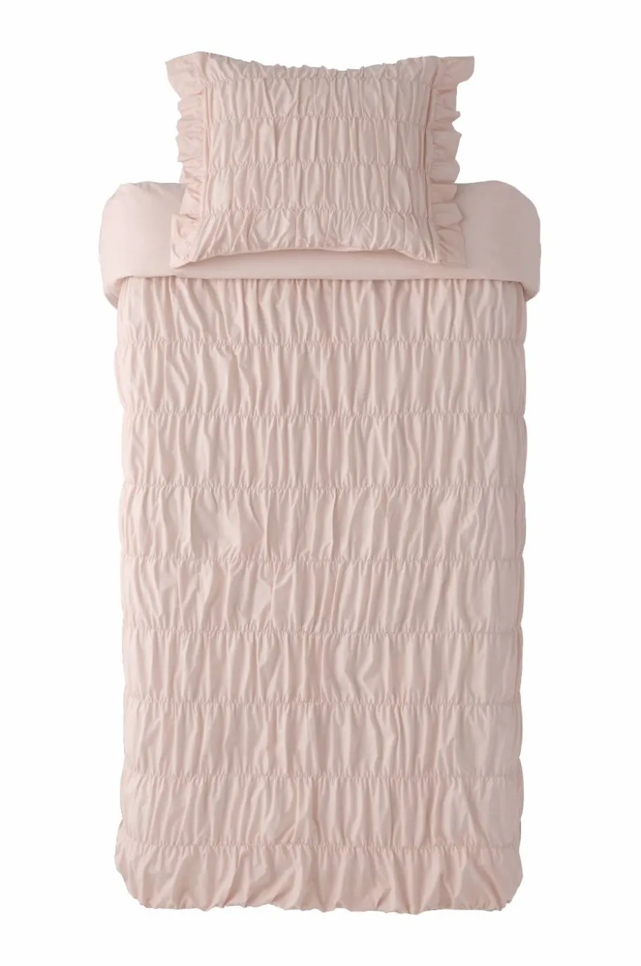 Ellos Home Sengesett Avery Elastic i bomullspercale 2 eller 3 stykker