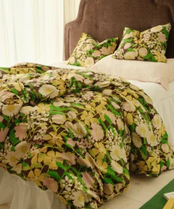 Ellos Home Sengesett Avery Flower i bomullspercale 2 eller 3 stykker