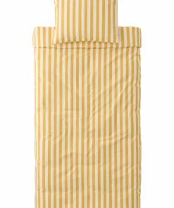 Ellos Home Sengesett Crystal Stripe i bomullspercale 2 eller 3 stykker
