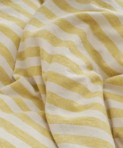 Ellos Home Sengesett Elly Classic Stripe i resirkulert halvlinne 2 eller 3 stykker