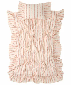 Ellos Home Sengesett Juliette Garland Giant Frill i bomull 2 deler