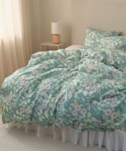 Ellos Home Sengesett Maryam Flower i bomullspercale 2 eller 3 stykker