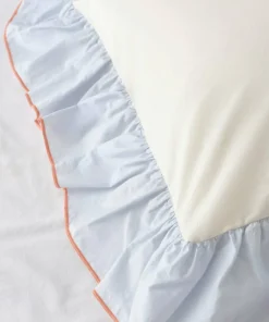 Ellos Home Sengesett Maryam Frill i bomullspercale 2 eller 3 stykker