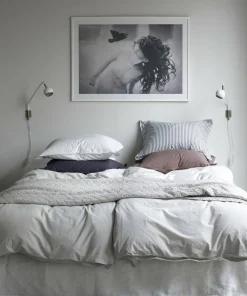 Ellos Home Sengeteppe Thelma Check i bomull