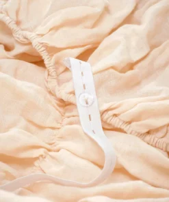 Ellos Home Sengetrekk Candice Elastic 60 cm i lin