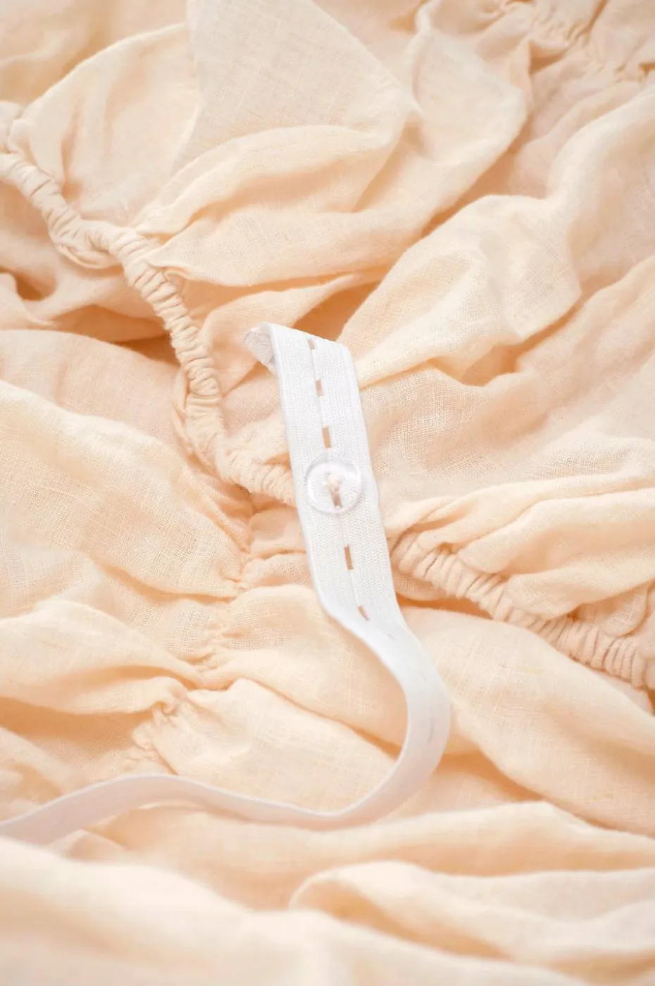 Ellos Home Sengetrekk Candice Elastic 60 cm i lin