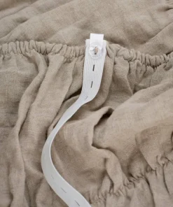 Ellos Home Sengetrekk Candice Elastic 60 cm i lin